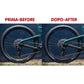 DualColorStampe Adesivi Cerchi Bici 26'' - 27,5'' - 28-29'' Pollici Ruota Bici MTB Bike Stickers Cerchi MTB - B0201