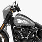 DualColorStampe® Adesivi Compatibili con Harley-Davidson fiamma tribale stella militare serbatoio Set 2 stickers Moto Motorbike COD. M0353