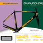 DualColorStampe Set 11 Adesivi Stickers Decal Telaio Bici Bicicletta adesivi telaio MTB BDC Universale Protezione frame B0176