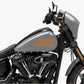 DualColorStampe® Adesivi Compatibili con Harley-Davidson fear the reaper skull teschio serbatoio Set 2 stickers Moto Motorbike COD. M0352