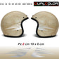 Adesivi Casco Moto – Strisce Sportive Universali | Stickers Helmet Personalizzabili in Vinile Impermeabile – Colore a Scelta C0074