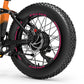DualColorStampe Adesivi Cerchi Bici FAT BIKE 20'' - Stickers per Ruote Fat Bike MTB, Accessori Bici COD. B0205