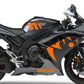 DualColorStampe Adesivi compatibili con Yamaha R1 YZF (2009-2011) grafica carena moto Adesivo per Moto Impermeabile Stickers decal vinile M0325