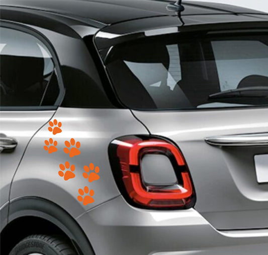 DualColorStampe Adesivi con zampe di gatto cane stickers con stampe di zampa di animale impronte di zampe decalcomanie 0010