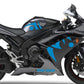 DualColorStampe Adesivi compatibili con Yamaha R1 YZF (2009-2011) grafica carena moto Adesivo per Moto Impermeabile Stickers decal vinile M0325