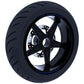 DualColorStampe Set di Strisce Cerchi Moto per 2 Ruote da 17" Pollici | Adesivi Ruote Moto | Adesivi Cerchi Moto Resiste a Pioggia e Sole | Design Racing D0127