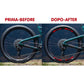 DualColorStampe Adesivi Cerchi Bici 26'' - 27,5'' - 28-29'' Pollici Ruota Bici MTB Bike Stickers Cerchi MTB - B0201
