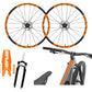 Kit completo Adesivi Cerchi Bici MTB 26'' - 27,5'' - 28-29'' Pollici, adesivi forcella MTB, adesivi telaio MTB off road Stickers decal - B0068