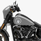 DualColorStampe® Adesivi Compatibili con Harley-Davidson TESCHIO skull serbatoio Set 2 stickers Moto Motorbike COD. M0358