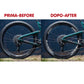 Adesivi Cerchi Bici 26'' - 27,5'' - 28-29'' Pollici Ruota Bicicletta MTB Bike Stickers Cerchi MOUNTAIN BIKE B0211