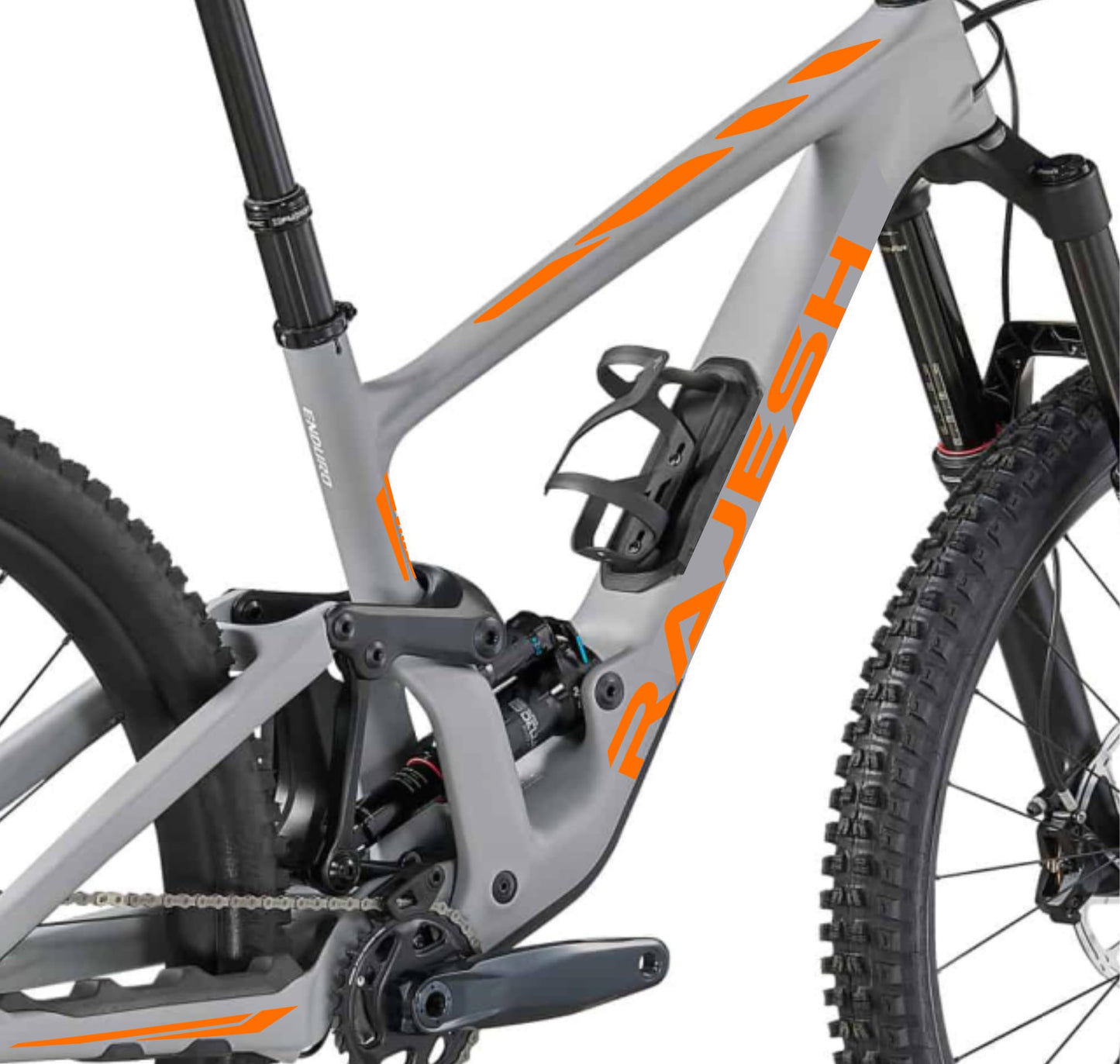 Set 7 Adesivi Stickers Decal Telaio Bici Bicicletta Kit adesivi telaio MTB BDC Universale Protezione COD. B0191