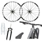 Kit completo Adesivi Cerchi Bici MTB 26'' - 27,5'' - 28-29'' Pollici, adesivi forcella MTB, adesivi telaio MTB off road Stickers decal - B0068