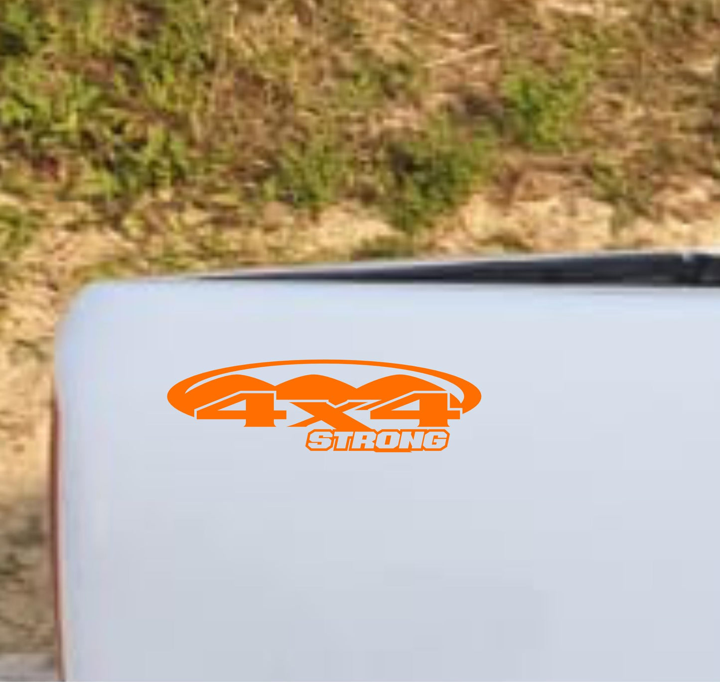 DualColorStampe® Adesivi 4x4 per Pickup e Auto - Resistenti e Impermeabili - Ideali per Tutti i Modelli - Set da 2 Pezzi decal auto tuning 0420