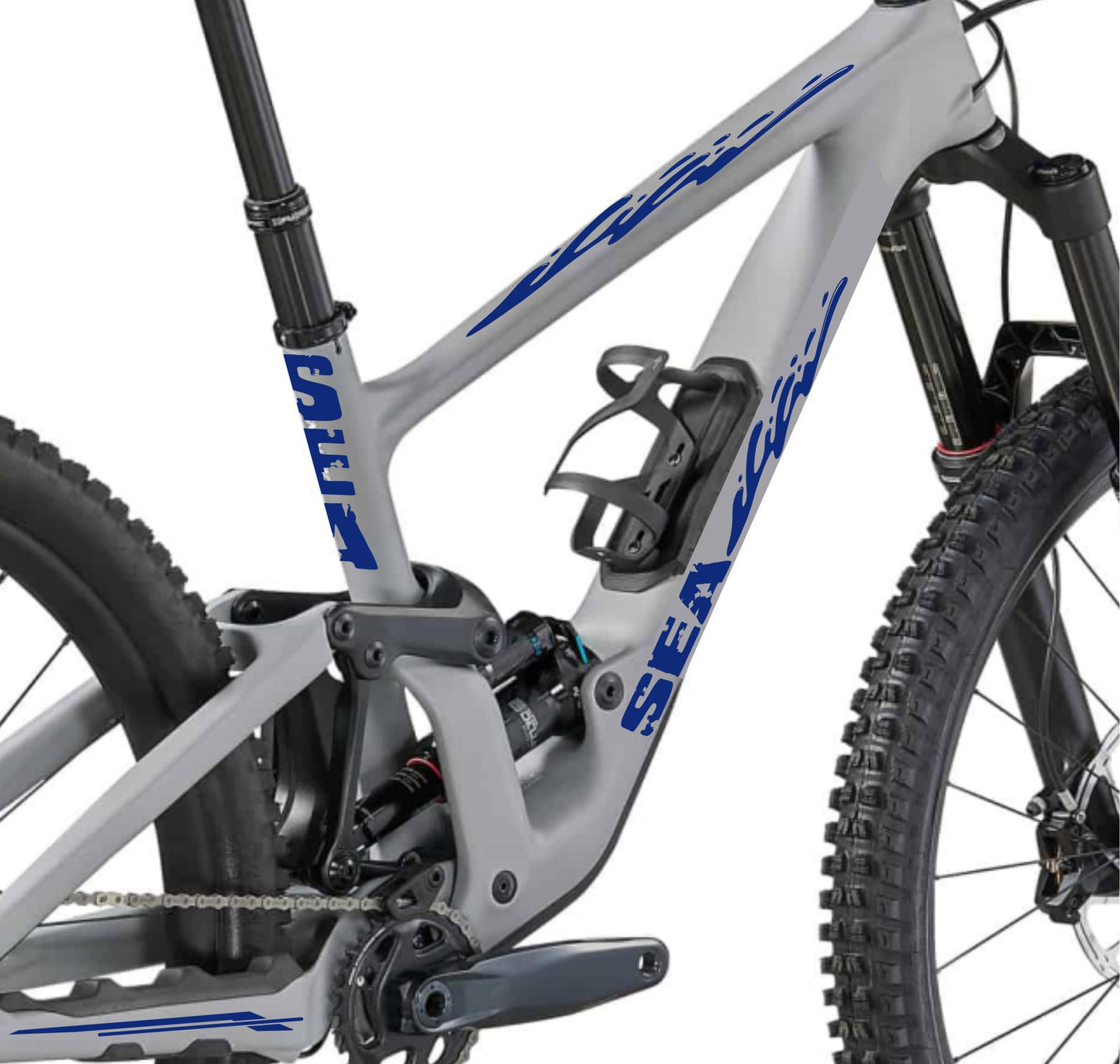 Set 6 Adesivi Stickers Decal Telaio Bici Bicicletta Kit adesivi telaio MTB BDC Universale Protezione COD. B0196