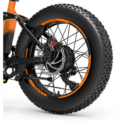 DualColorStampe Adesivi Cerchi Bici FAT BIKE 20'' - Stickers per Ruote Fat Bike MTB, Accessori Bici COD. B0206