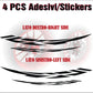 DualColorStampe® Adesivi interno cerchi moto 17 POLLICI decal stickers cerchioni gomme strisce adesivi cerchi moto COD. D0031