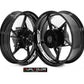 DualColorStampe Adesivi interno cerchi moto 17 POLLICI decal stickers cerchioni gomme strisce moto COD. D0036