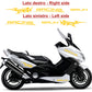  set adesivi decal vinile