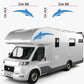 Adesivi stickers camper frase DELFINO ANIMALE mare frasi -caravan roulotte- accessori grafiche fiancata scegli colore cod. 0425 (cm 56 x 19,5)
