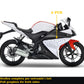 DualColorStampe Adesivi Compatibili con Yamaha YZF-R125 R125 (2014-2018) stickers carena moto grafica decal decalcomania M0168