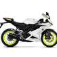DualColorStampe Confezione Adesivi Set Completo di Cerchi Strisce per Moto per 2 Ruote da 17'' pollici strips Design Racing NAPOLI D0116