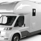 Adesivi stickers camper frase DELFINO ANIMALE mare frasi -caravan roulotte- accessori grafiche fiancata scegli colore cod. 0425 (cm 56 x 19,5)