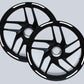 DualColorStampe Adesivi cerchi moto compatibili con BMW R 1200 GS R 1250 GS F 650 GS G 310 GS F 750 GS stickers 17'' - 19'' pollici per bordo ruote Moto 19''17'' striscia D0126