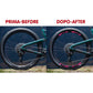 DualColorStampe Adesivi Cerchi Bici 26'' - 27,5'' - 28-29'' Pollici Ruota Bici MTB Bike Stickers Cerchi MTB - B0201