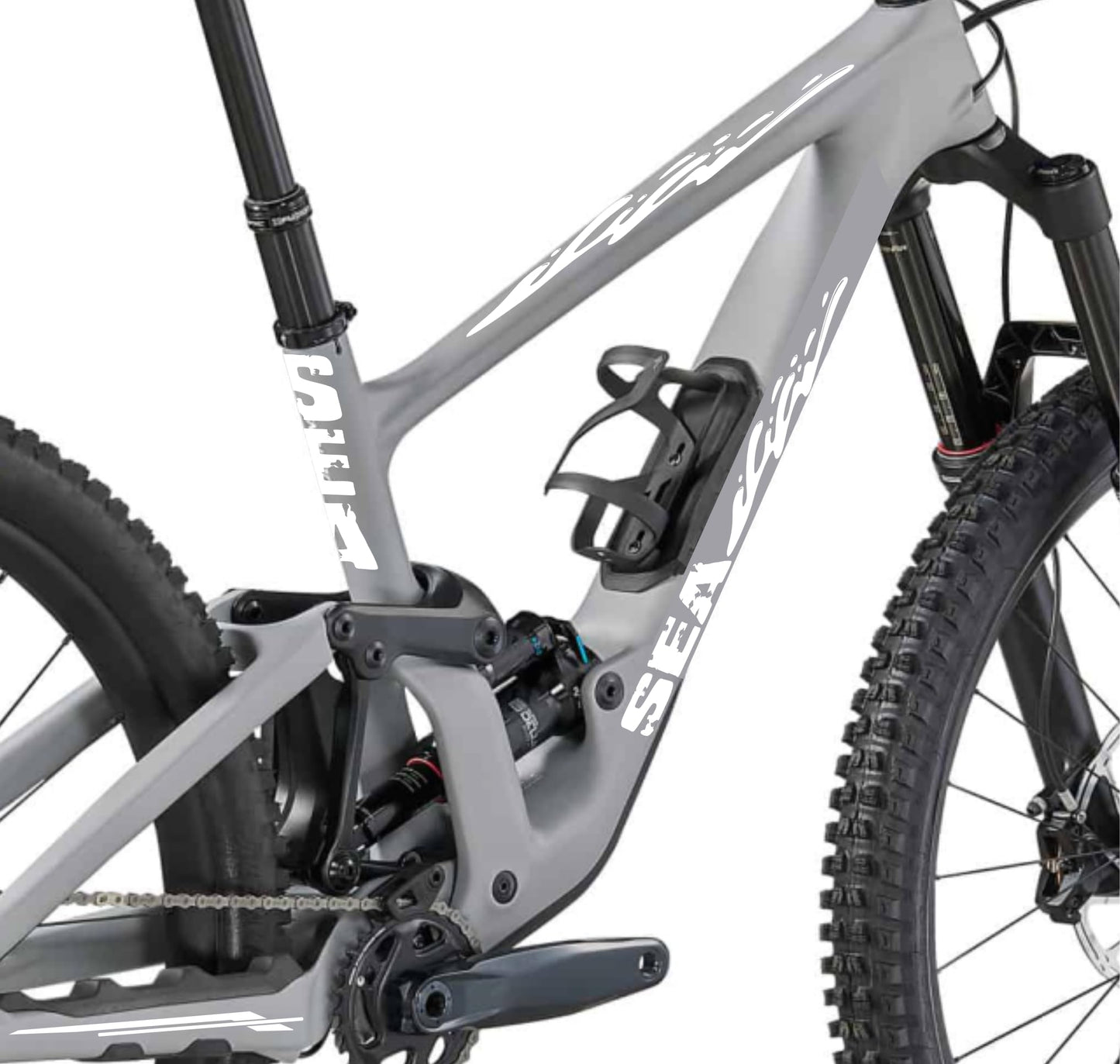 Set 6 Adesivi Stickers Decal Telaio Bici Bicicletta Kit adesivi telaio MTB BDC Universale Protezione COD. B0196