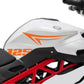 DualColorStampe Adesivi Compatibili con Benelli BN 125 (2021-2023) DX-SX Carena Moto + Strisce Cerchi 17'' Stelle Design - M0303