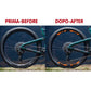 DualColorStampe Adesivi Cerchi Bici 26'' - 27,5'' - 28-29'' Pollici Ruota Bici MTB Bike Stickers Cerchi MTB - B0201