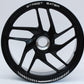 DualColorStampe Confezione Adesivi Set Completo di Cerchi Strisce per Moto per 2 Ruote da 17'' pollici strips Design Racing STREET EATER D0118