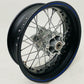 DualColorStampe Confezione Adesivi Set Completo di Cerchi Strisce per Moto per 2 Ruote da 15'' pollici strips Design racing COD.D0095