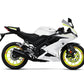 DualColorStampe Confezione Adesivi Set Completo di Cerchi Strisce per Moto per 2 Ruote da 17'' pollici strips Design Racing NAPOLI D0116