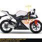 DualColorStampe Adesivi Compatibili con Yamaha YZF-R125 R125 (2014-2018) stickers carena moto grafica decal decalcomania M0168