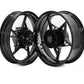 DualColorStampe Adesivi Cerchi Moto per 2 Ruote da 17" Pollici | Adesivi Ruote Moto | Adesivi Cerchi Moto Resiste a Pioggia e Sole | Design Racing D0128