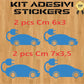 DualColorStampe Adesivi in vinile wall stickers tuning auto elettrica LOGO AUTO ELETTRICA accessori auto stickers COD.0422