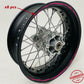 DualColorStampe Confezione Adesivi Set Completo di Cerchi Strisce per Moto per 2 Ruote da 15'' pollici strips Design racing COD.D0095