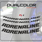 DualColorStampe Adesivi interno cerchi moto 17 POLLICI decal stickers cerchioni gomme strisce moto ADRENALINE COD.D0107