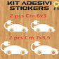 DualColorStampe Adesivi in vinile wall stickers tuning auto elettrica LOGO AUTO ELETTRICA accessori auto stickers COD.0422