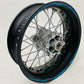 DualColorStampe Confezione Adesivi Set Completo di Cerchi Strisce per Moto per 2 Ruote da 15'' pollici strips Design racing COD.D0095