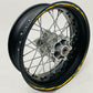 DualColorStampe Confezione Adesivi Set Completo di Cerchi Strisce per Moto per 2 Ruote da 15'' pollici strips Design racing COD.D0095