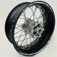 DualColorStampe Confezione Adesivi Set Completo di Cerchi Strisce per Moto per 2 Ruote da 15'' pollici strips Design racing COD.D0095