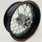 DualColorStampe Confezione Adesivi Set Completo di Cerchi Strisce per Moto per 2 Ruote da 15'' pollici strips Design racing COD.D0095