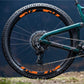 DualColorStampe Adesivi Cerchi Bici 26'' - 27,5'' - 28-29'' Pollici Ruota Bici MTB Bike Stickers Cerchi MTB - B0201