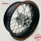 DualColorStampe Confezione Adesivi Set Completo di Cerchi Strisce per Moto per 2 Ruote da 15'' pollici strips Design racing COD.D0095