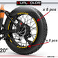 DualColorStampe Adesivi Cerchi Bici FAT BIKE 20'' - Stickers per Ruote Fat Bike MTB, Accessori Bici COD. B0205