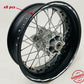 DualColorStampe Confezione Adesivi Set Completo di Cerchi Strisce per Moto per 2 Ruote da 15'' pollici strips Design racing COD.D0095