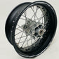 DualColorStampe Confezione Adesivi Set Completo di Cerchi Strisce per Moto per 2 Ruote da 15'' pollici strips Design racing COD.D0095