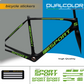 DualColor Prints MTB Frame Stickers Protection for Bicycle Frame Protective Film MTB Mountain Bike B0064